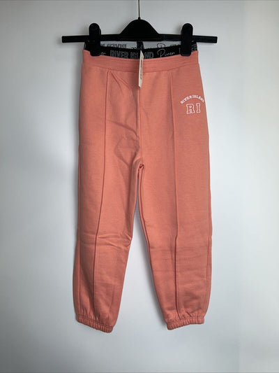 River Island Girls Joggers - Coral. UK 5/6 Years **** Ref VA1