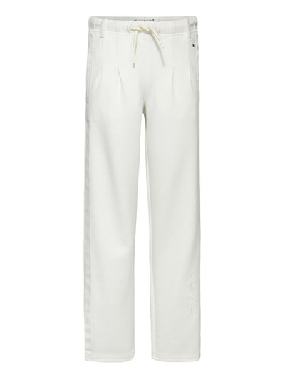 Tommy Hilfiger Girls Signature Pants. White. UK 7 Years. **** V149