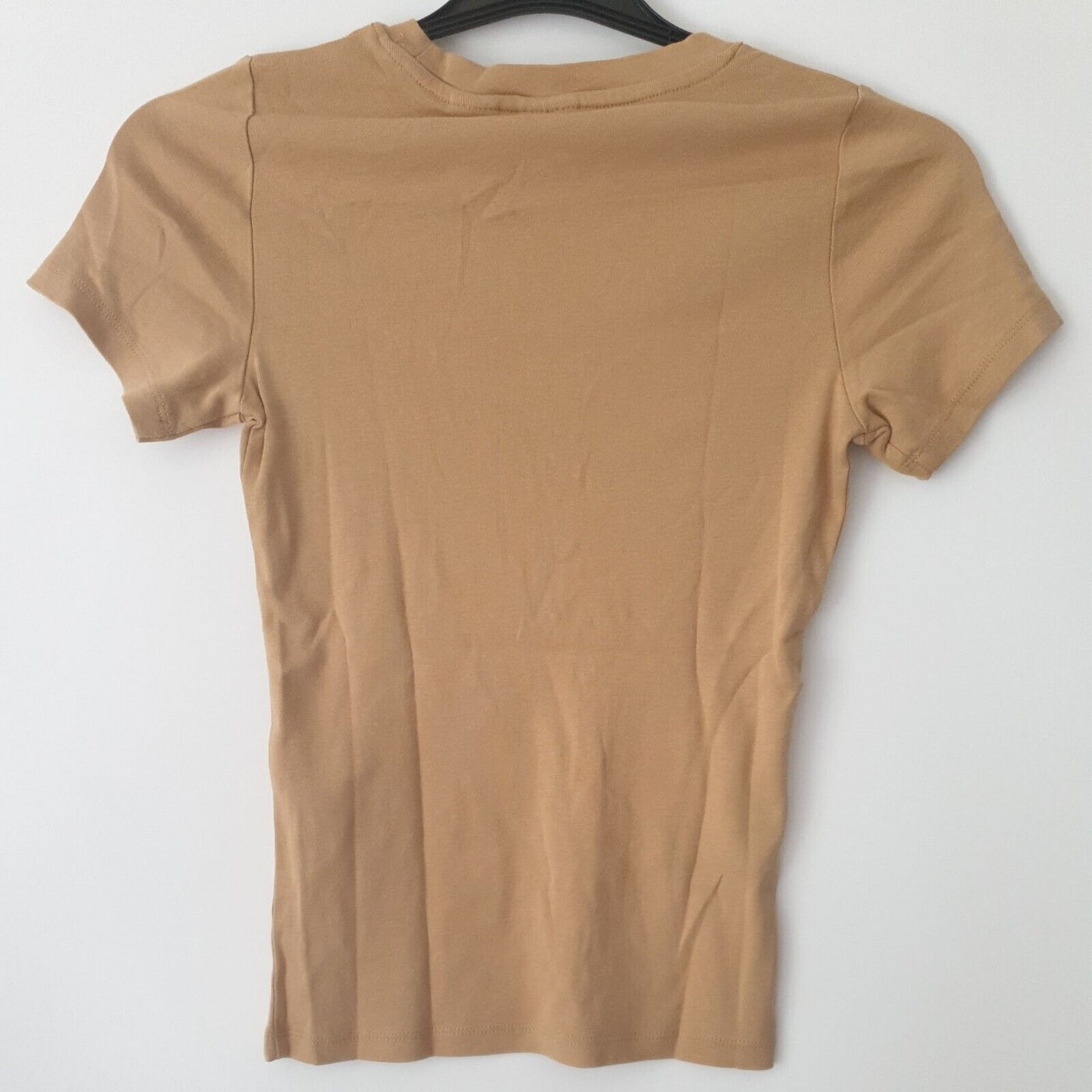 Levi's Slim Fit Brown Rib Tshirt Uk XS****Ref V26