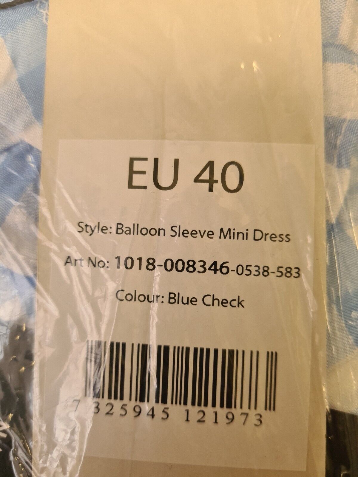 NA-KD Womens Balloon Sleeve Mini Casual Dress Size 12 **** V26