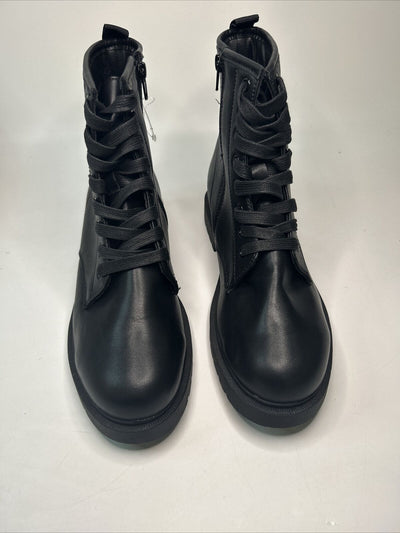 Limited Collection Chunky Lace Up Boots - Black. UK 6EEE