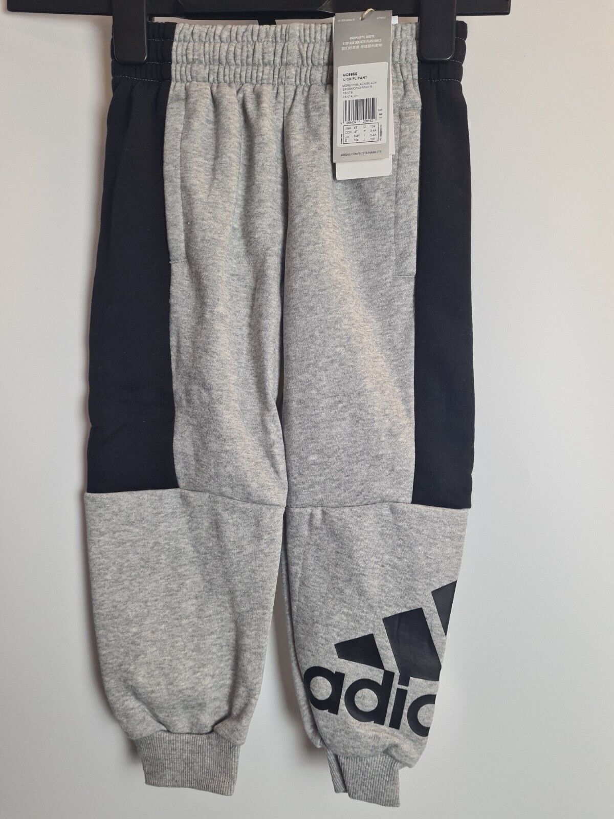 Adidas Boys U CB FL Joggers Size 3-4 Years **** V265