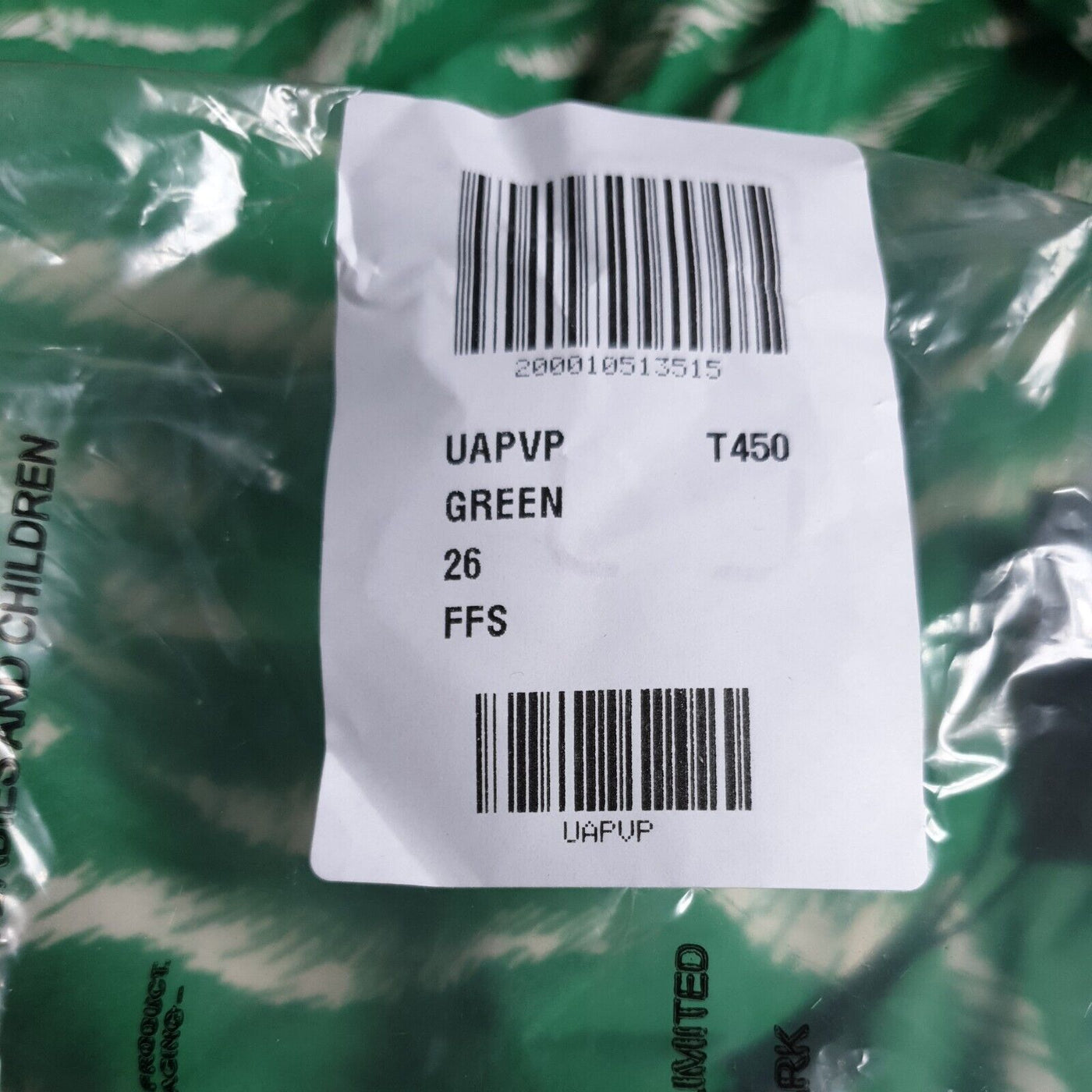 AX Paris Curve Apple Green Printed Wrap Midi Dress Size 26****Ref V288