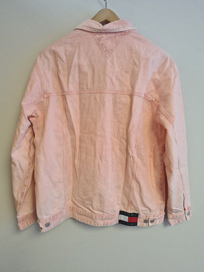 Tommy Jeans Oversize Trucker Jkt Pink Size XL BNWT Ref *** V437