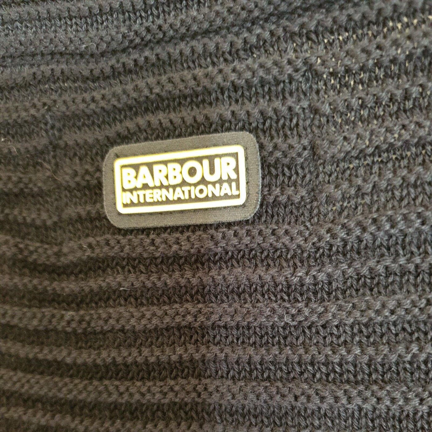 Barbour International Ladies Picton Black Jumper Dress UK 12 ****Ref V508