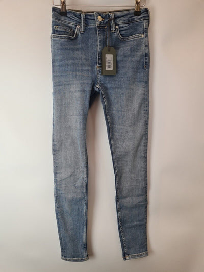 AllSaints Dax Size Me Blue Jeans Size Small **** V31