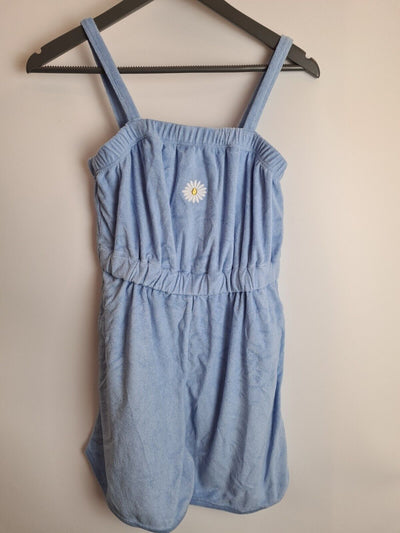 River Island Girls Toweling Playsuit - Blue. UK 11-12 Years **** Ref V254