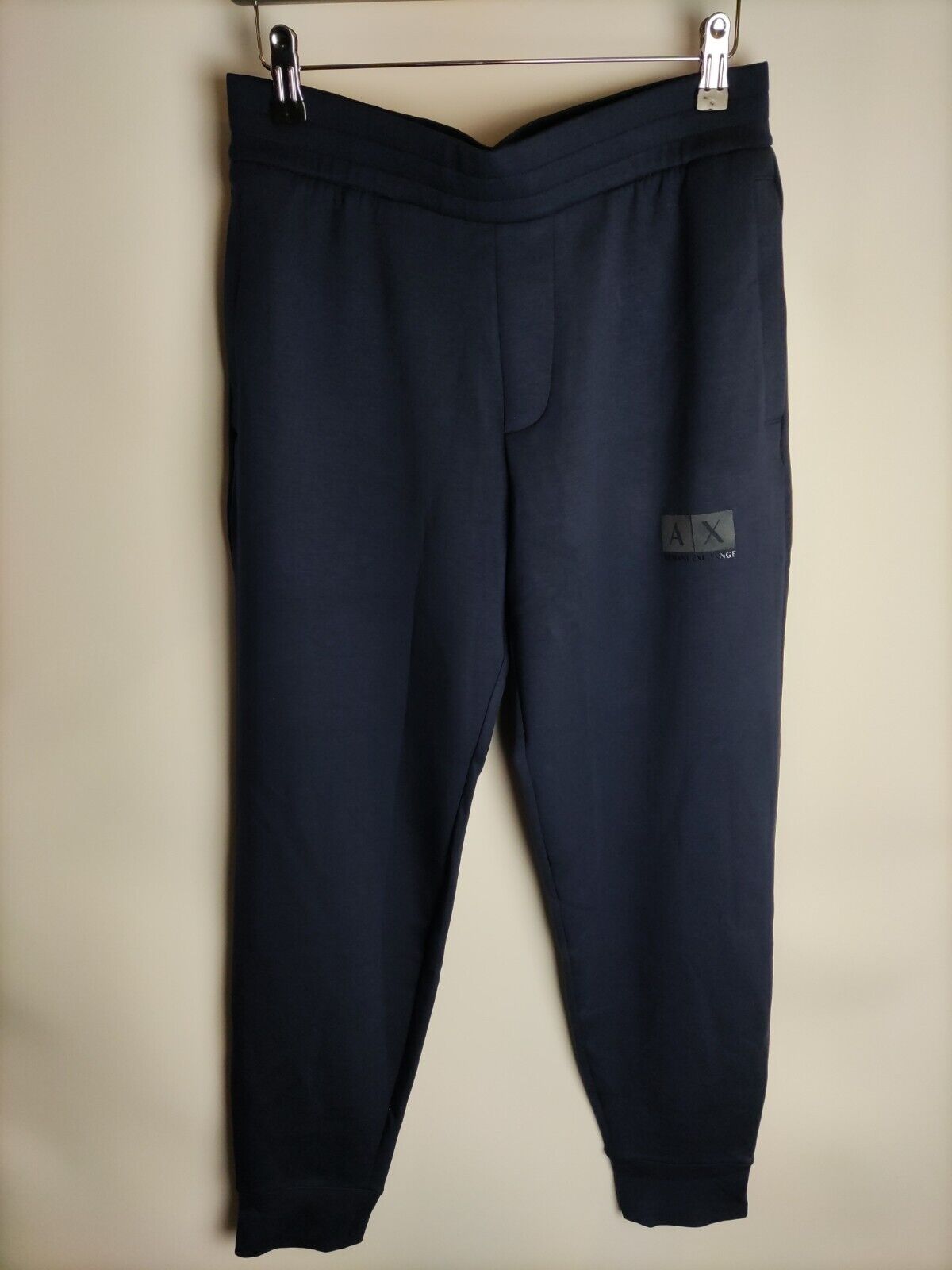 Armani Exchange Logo Jogging Bottoms. Navy. UK XSmall. ****V94