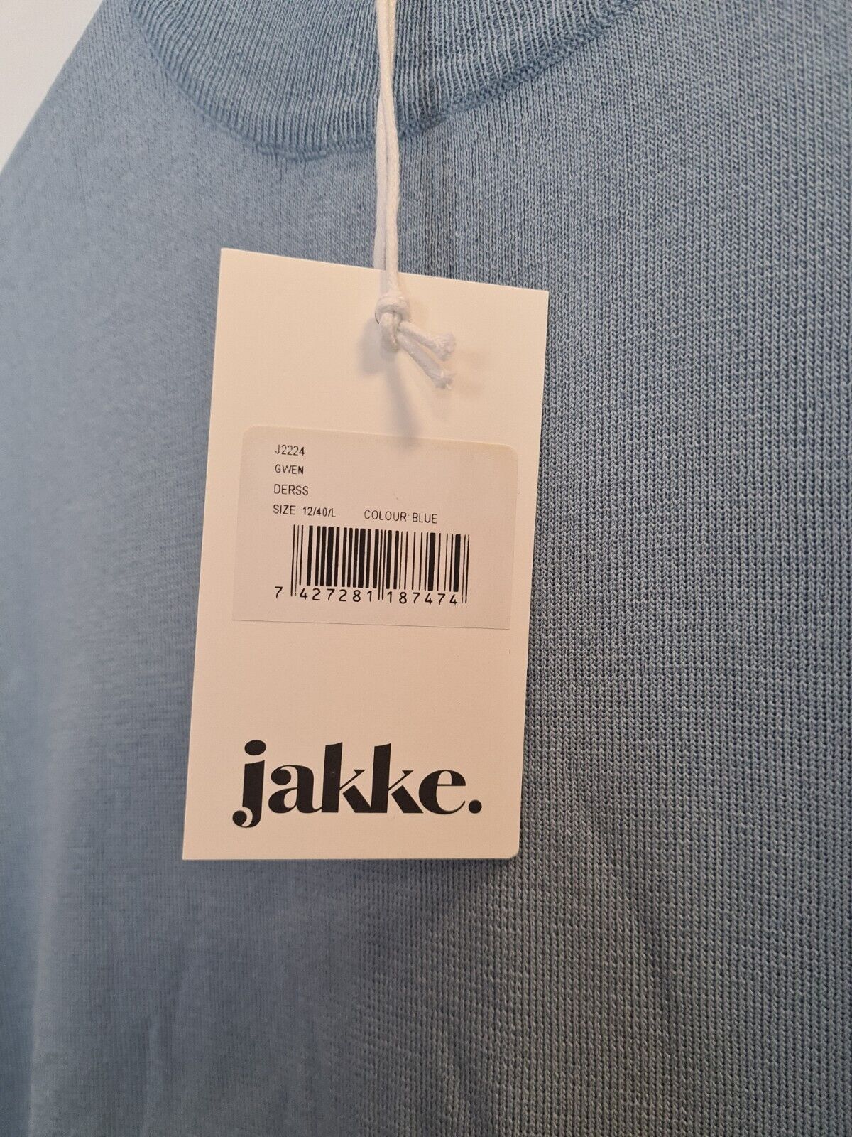 Jakke Blue Gwen Dress Size UK 12 **** V86