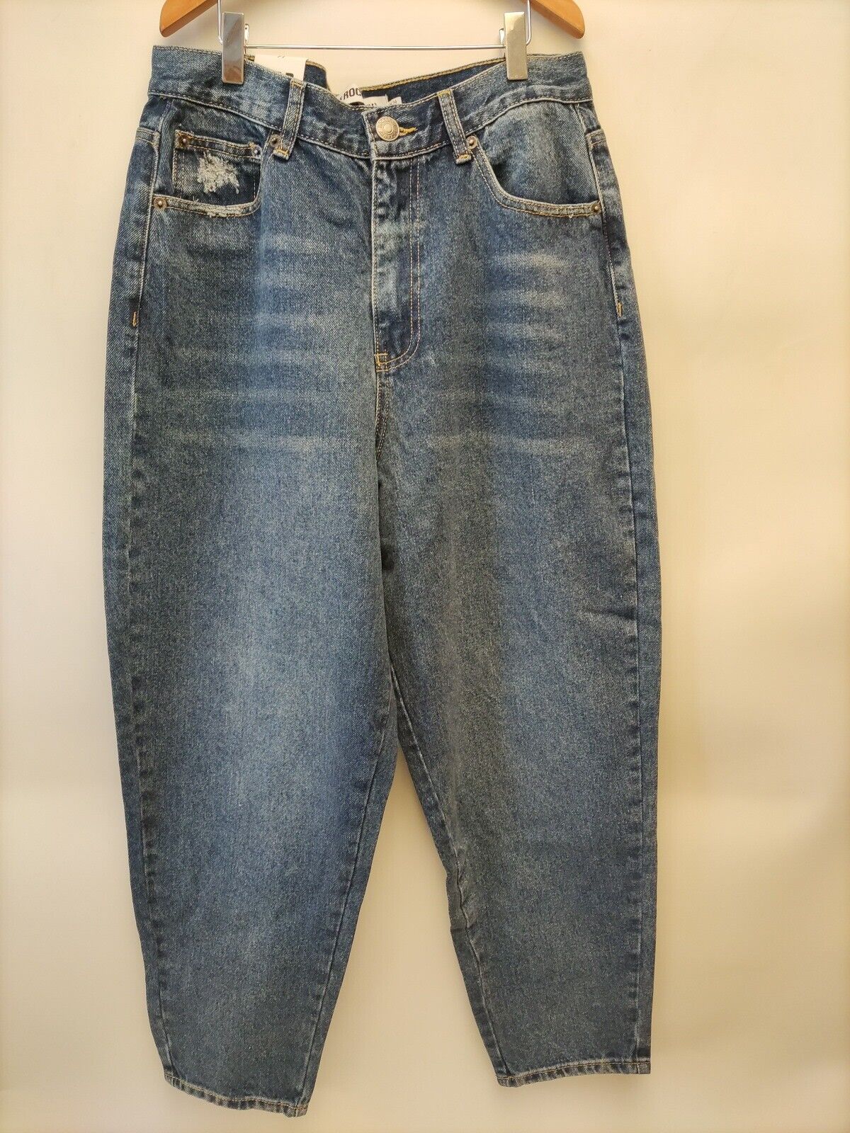 The Rock N Rev Ladies Jeans Size 14 Blue Ref E4