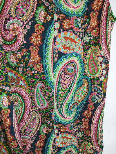 Live UnlimitedPaisley V-Neck Maxi Dress Size 18 **** V138