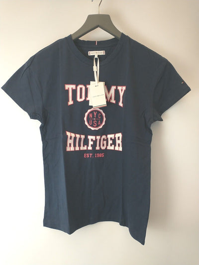 Tommy Hilfiger T-Shirt - Twilight Navy. UK 7years **** Ref V340