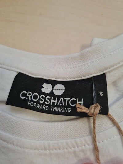 crosshatch womans t shirt White Uk S Ref Y11