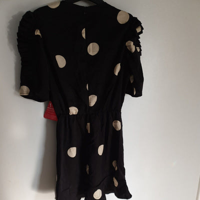 AX Paris Mono Spot Mimi Dress Size 12****Ref V274