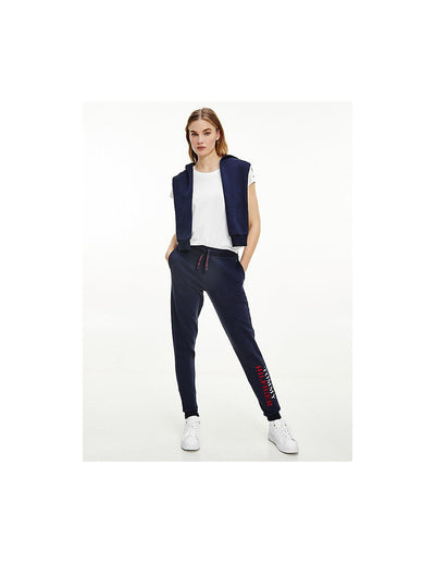 Tommy Hilfiger Women's Navy Logo Ultrasoft Joggers Size S/M **** V507