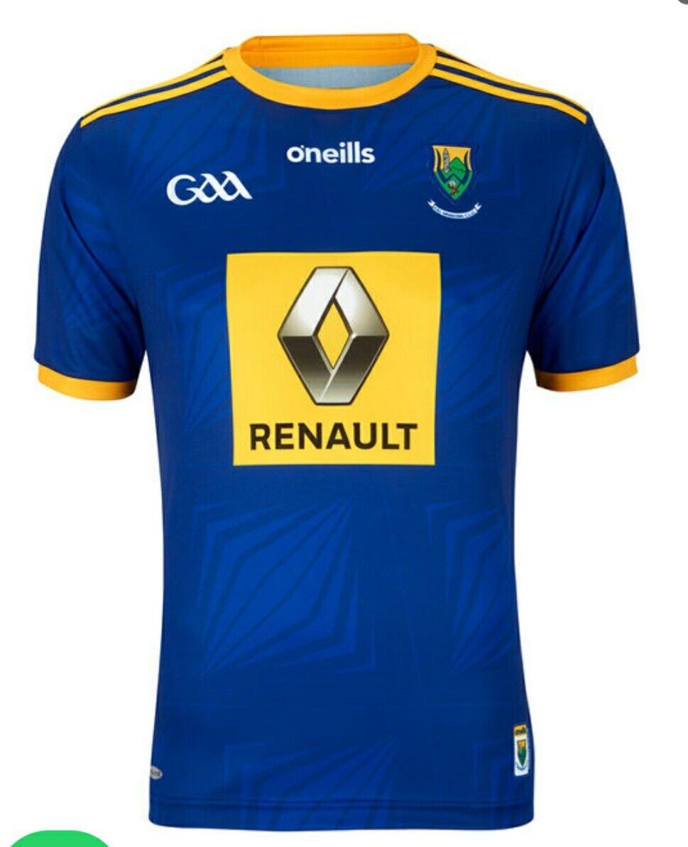 O'neills Adult Wicklow Home Jersey Tshirt Blue Size 2XL****Ref V435