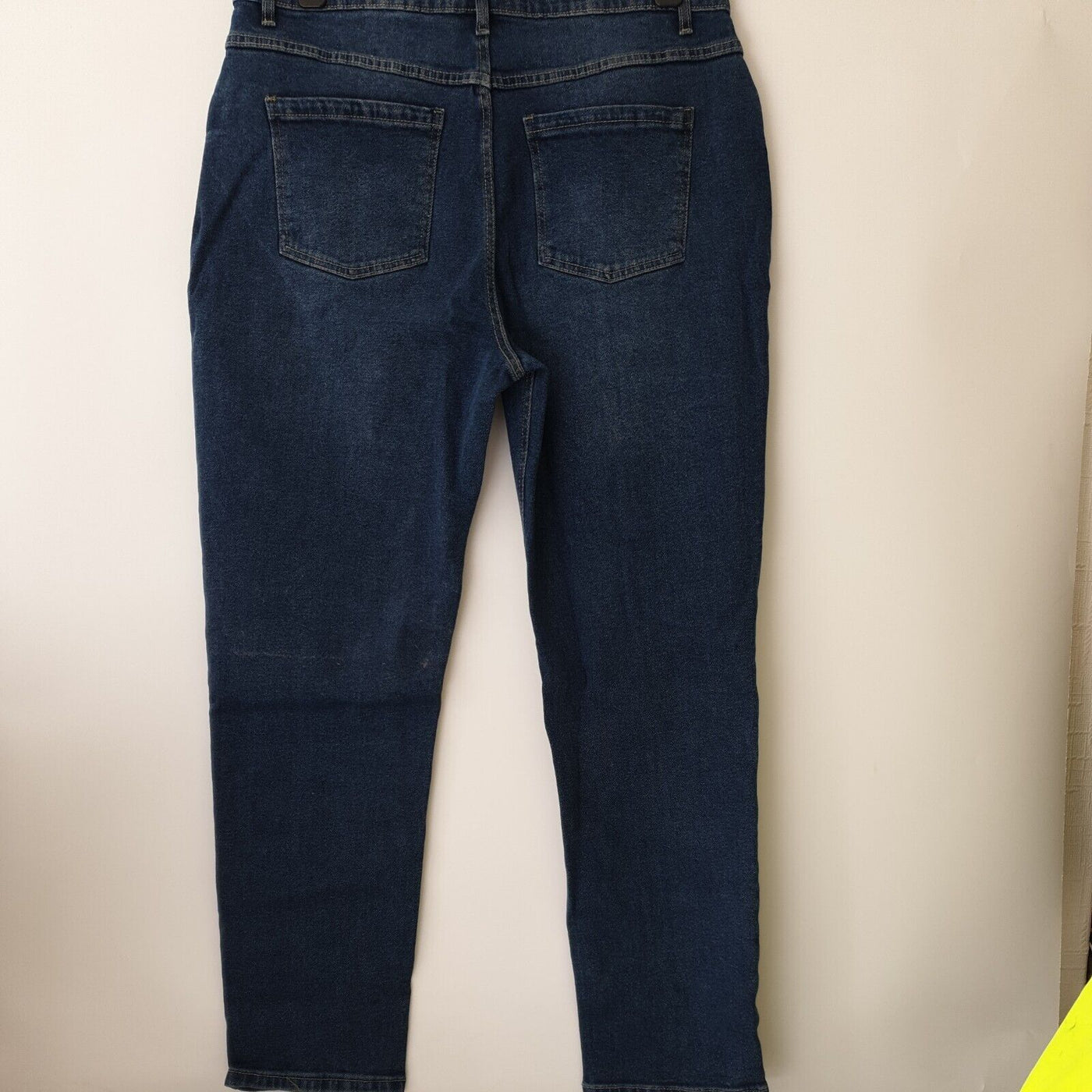 Missguided Classic Straight Leg Clean Wash Jeans Blue Uk16****Ref V233