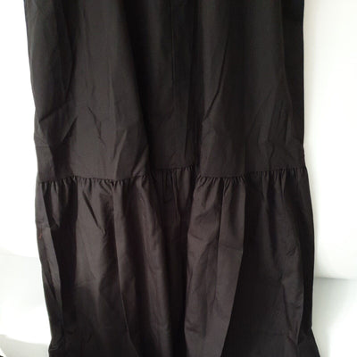 River Island Black Tiered Maxi Dress Uk8****Ref V31Q