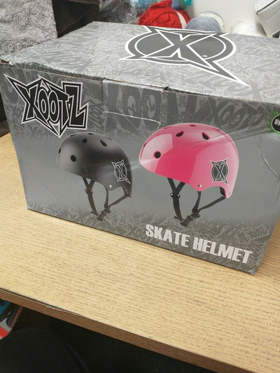 Xootz Skate Helmet. Pink Size Small.5+. New Just Damaged Box. Ref Y