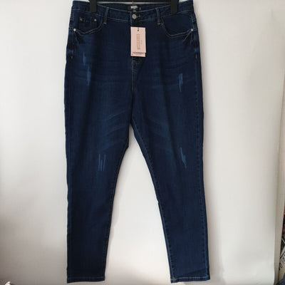Missguided Plus Blue Jeans Sinner W Seam Detail UK 18 ****Ref V132