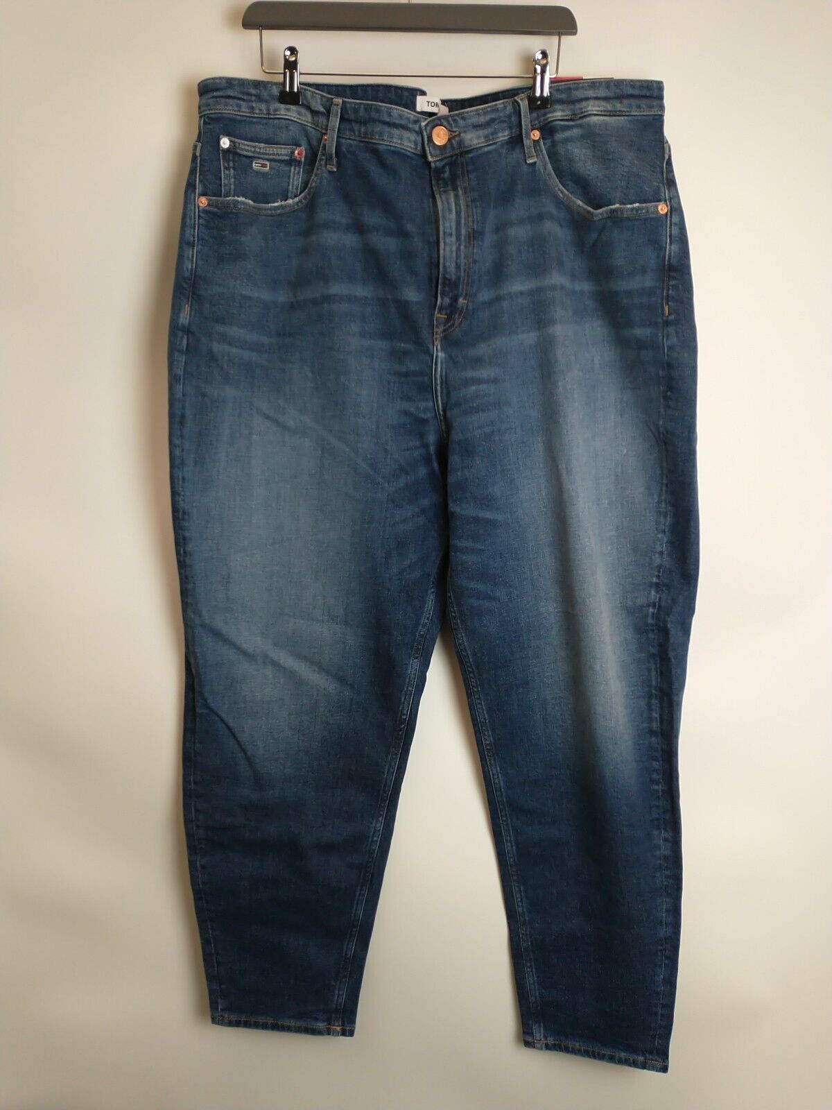 Tommy Jeans High Rise Tapered Denim Medium W40 L32 **** Ref V26