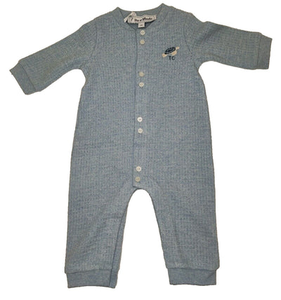 Tartine et Chocolat Baby Boys Blue Sleepsuit 6 Months.