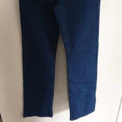 na-kd Straight Leg High Waisted Jeans Mid Blue Size 10****Ref V5