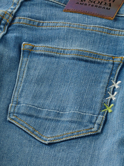 Scotch & Soda Strummer Skinny-Fit Jeans Girls Size 12 Years *** V418