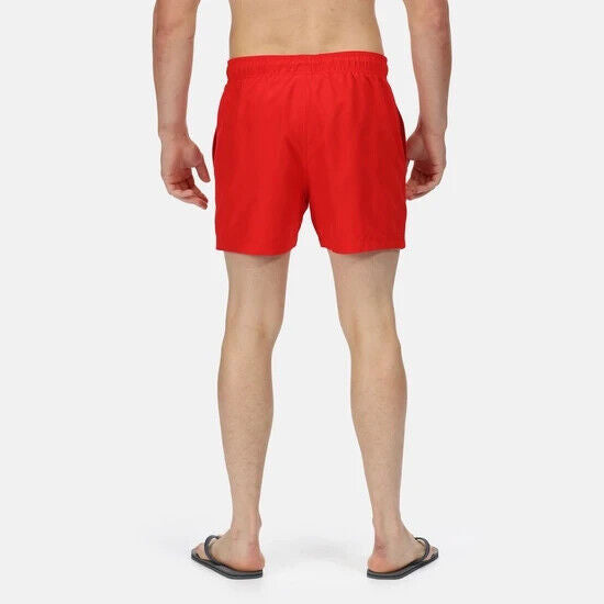 Regatta Men's Mawson III True Red Swim Shorts Size M **** V502