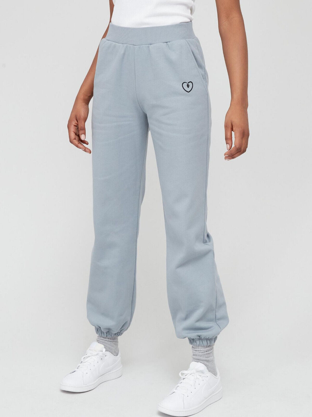 Womens Organic Dye Jogger - Blue. UK L. V14