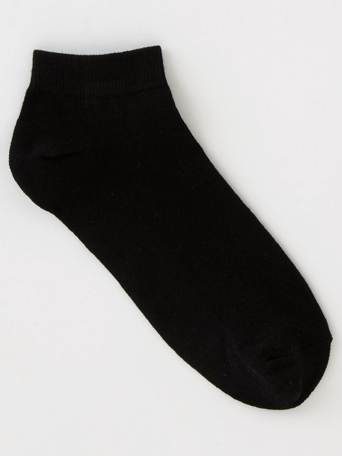 5 Pack Mens Black Trainer Socks Size 6-11 ** V280