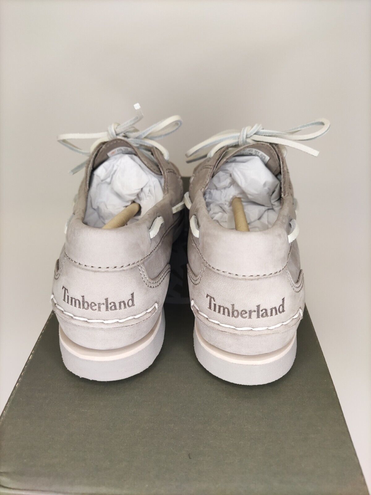 Timberland Classic Boat Shoe. Grey Nubuck. 3.5. ****RefVS1
