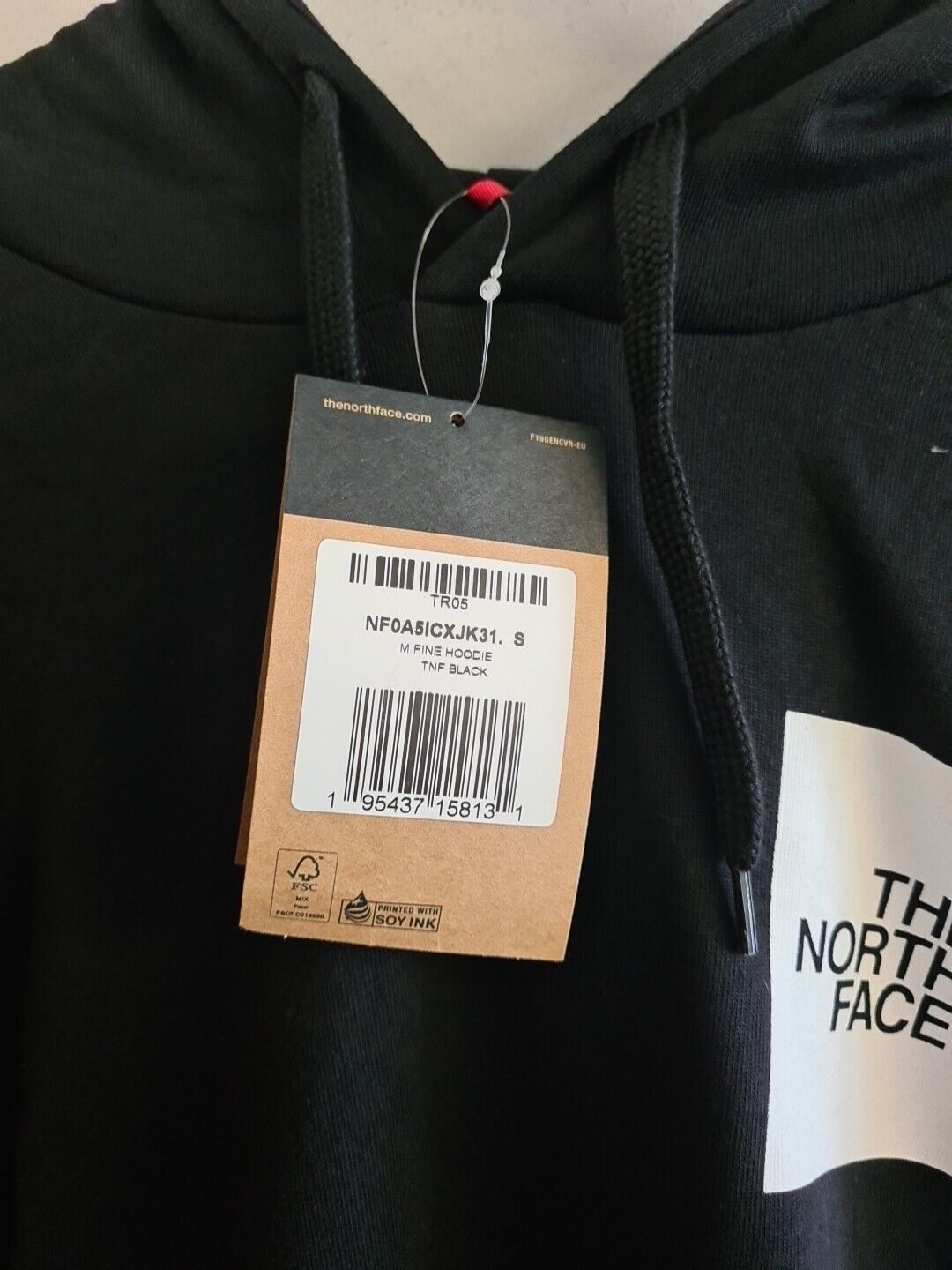 The North Face Hoodie Black S ****SW26