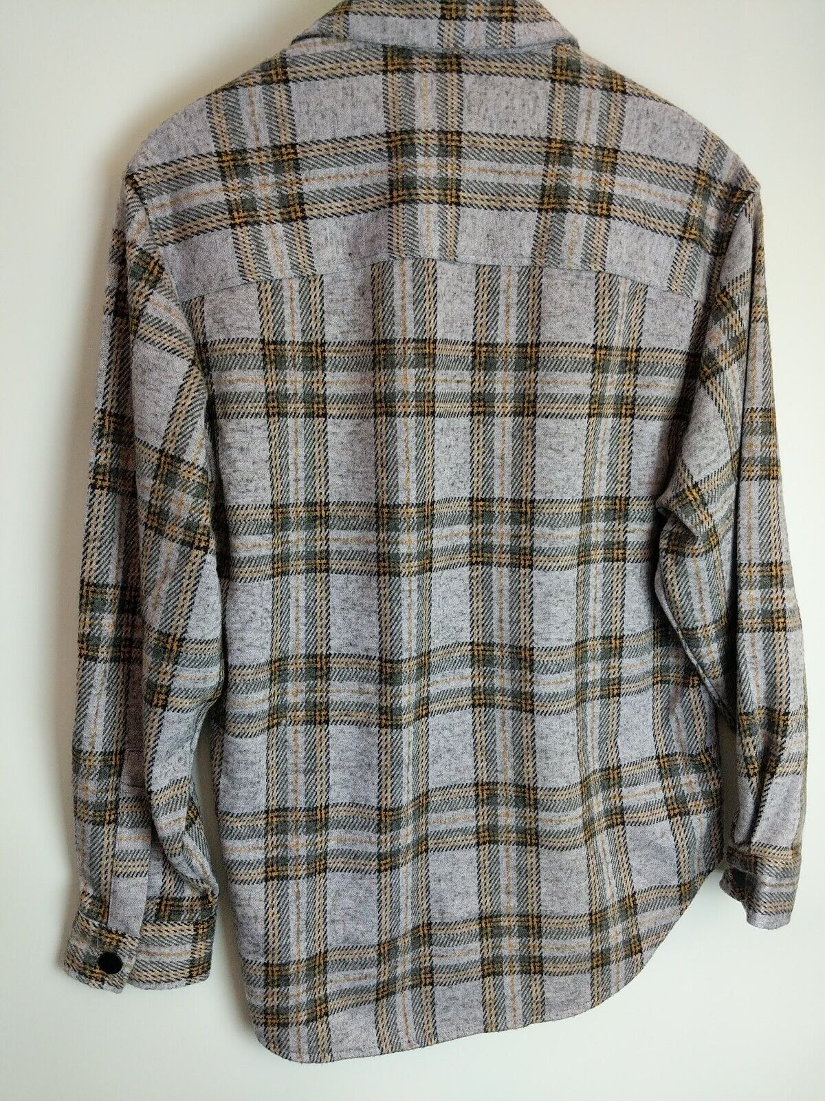 River Island Men's Long Sleeve Purple Check Overshirt Size Small **** V219