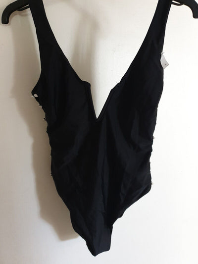 Boux Avenue Uk8 Swimwear Black Size 8 Ref A17