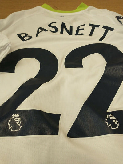 Kappa Kombat Aston Villa 3rd . Name Print BASNETT  22.Defects. Ref LB2