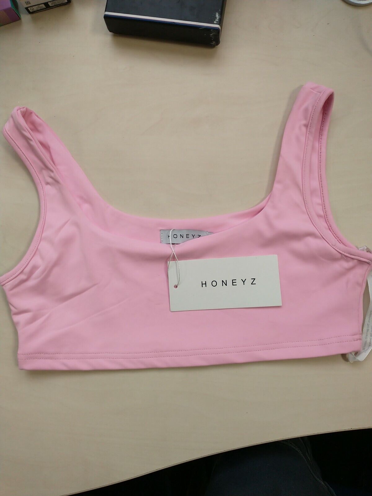 Honeyz Pink UK Size L. Top. Ref A20