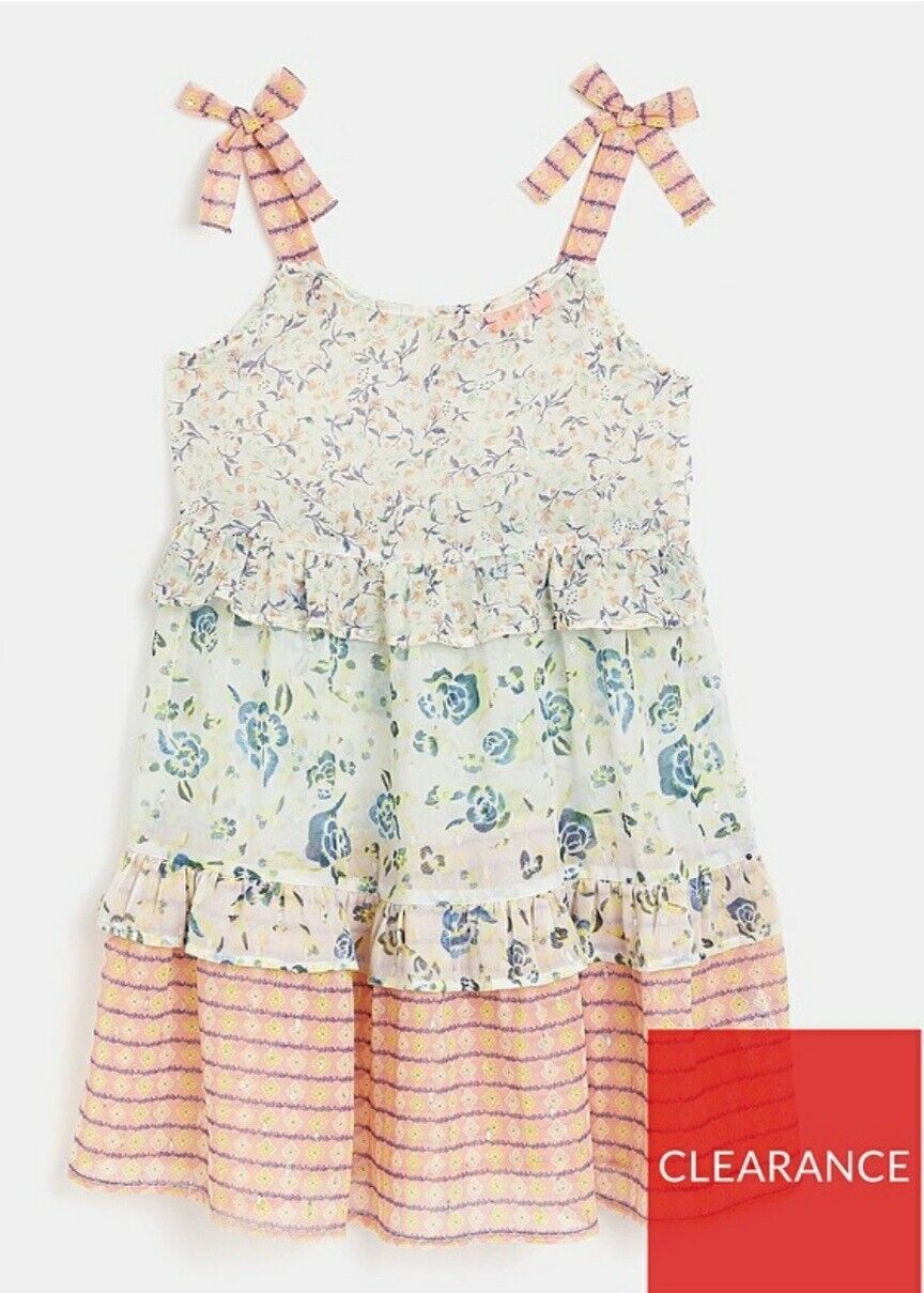 girls river island Floral Sheere Beach Dress Size 9-10yrs****Ref V417