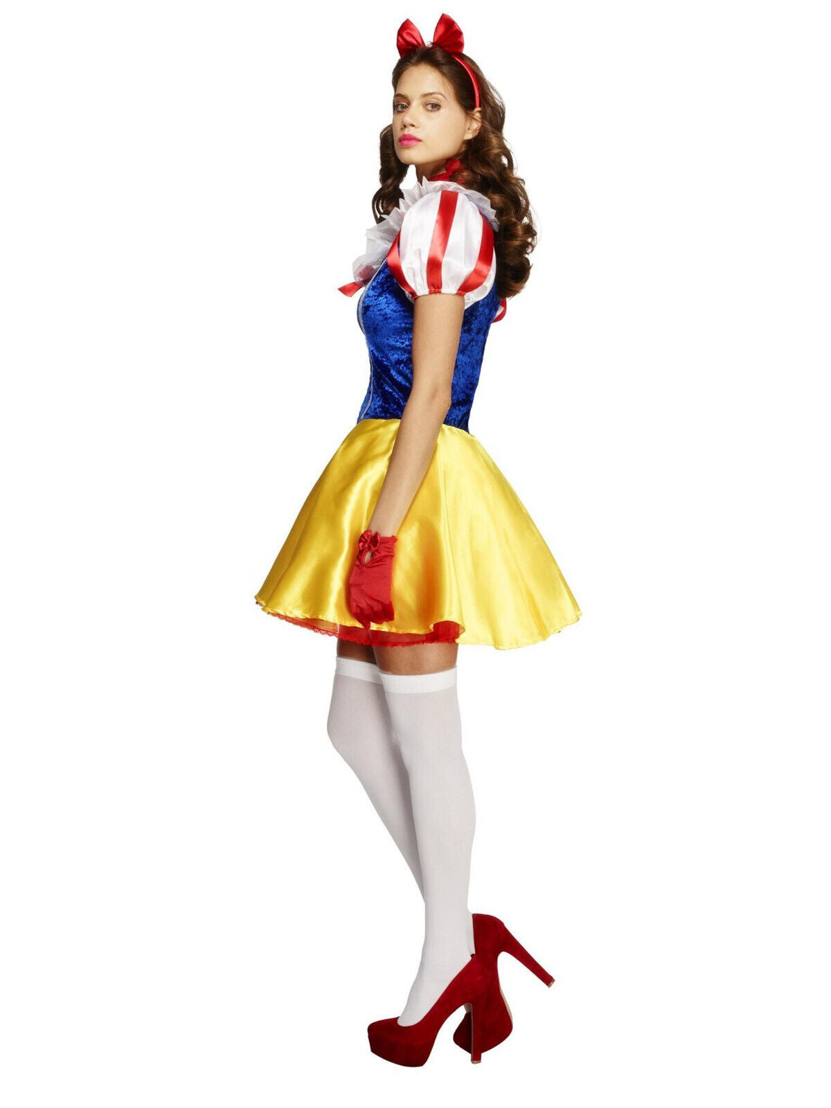 Snow White Fairytale - Adult Costume Size Large (UK 16-18) **** V450