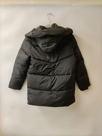 Boys Black Padded Coat. Shower Resistant. Size 11 Years.