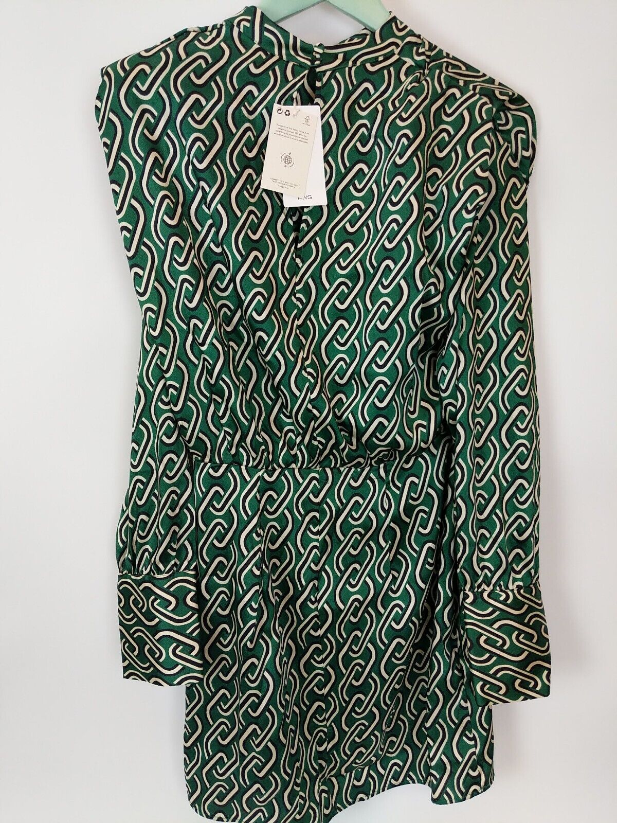 MNG Green Dress. UK 10. **** Ref V28