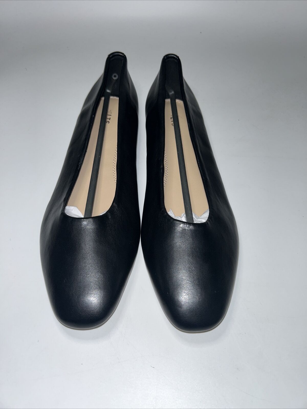 LTS Almond Toe Ballerina Shoes - Black. Size UK 7 **** VS1