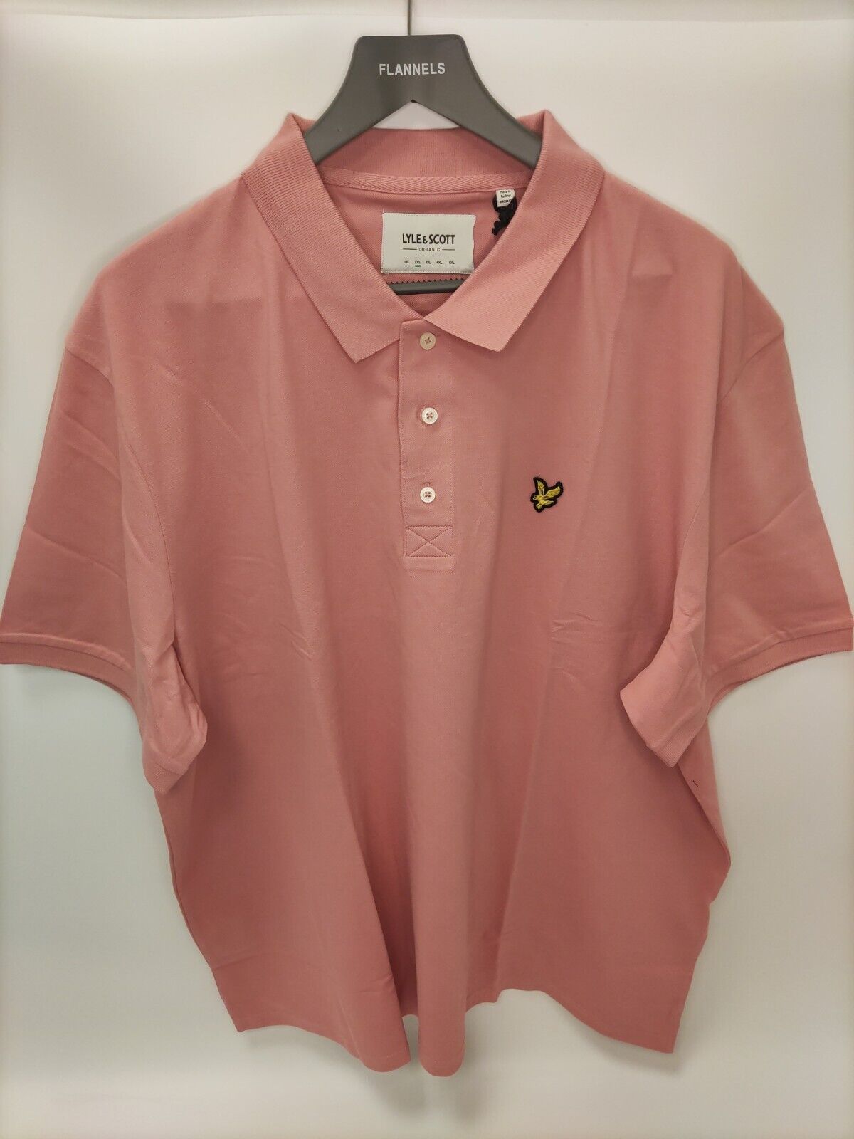 Lyle & Scott Plain Polo Shirt. Rosette. UK 2XL. ****V507