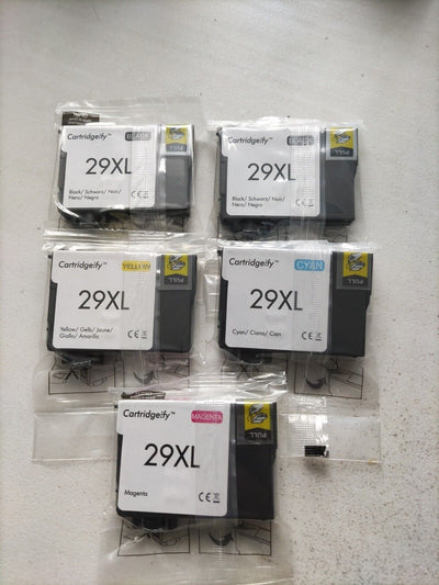 Compatible Epson 29XL. Black x2 /C/M/Y Ink Cartridge. Ref T5