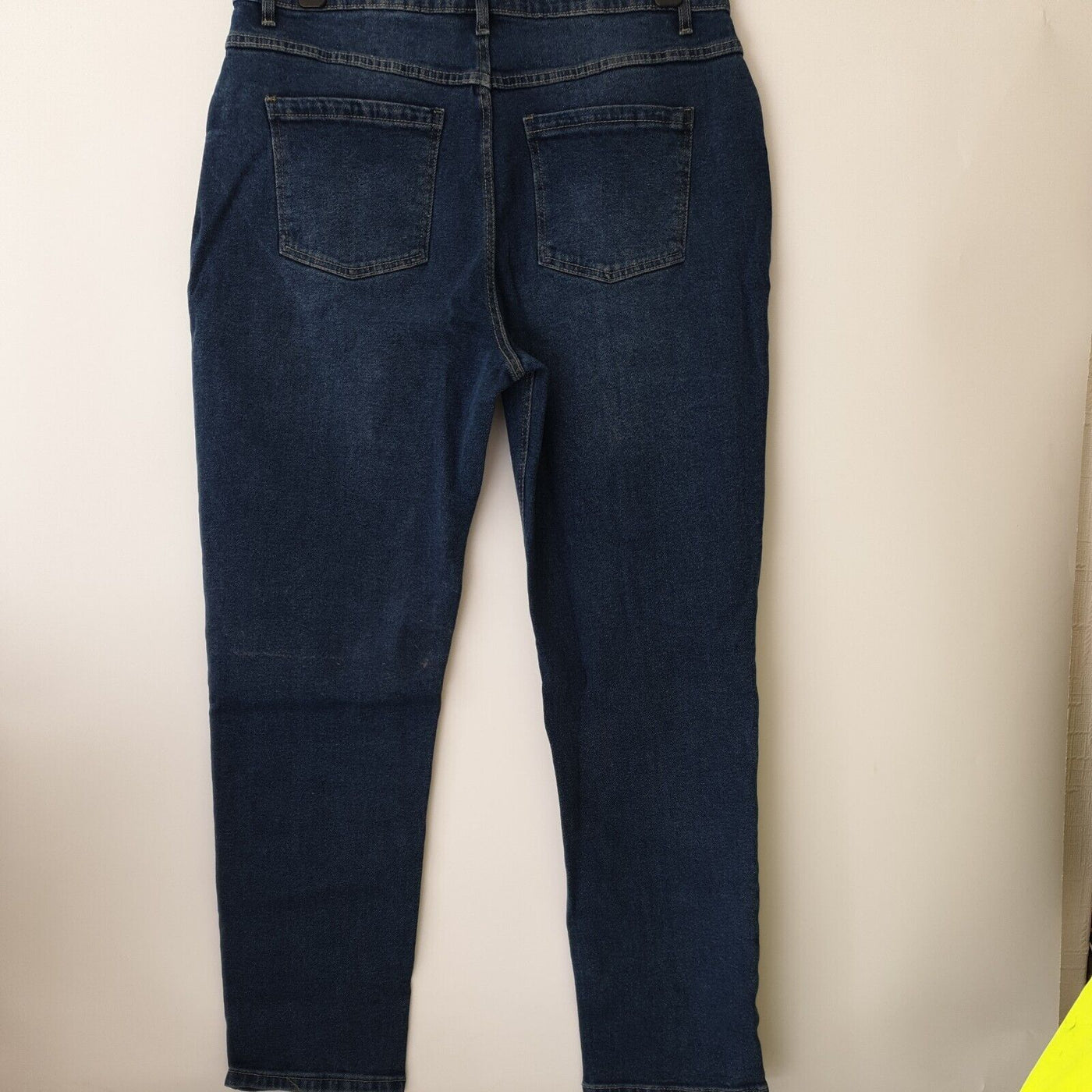 Missguided Classic Straight Leg Clean Wash Jeans Blue Uk16****Ref V259