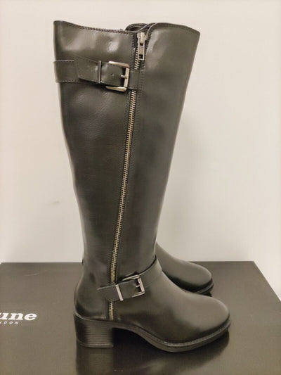 Dune London Women's Leather Boots. Tarrow. UK 3. Black****RefVS1