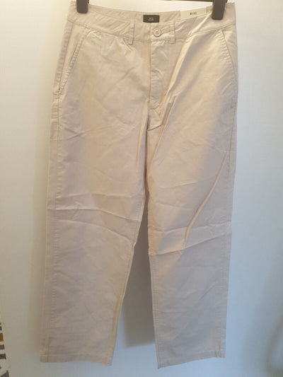 River Island Ecru Wide Trousers W30/L32