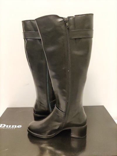 Dune London Women's Leather Boots. Tarrow. UK 3. Black****RefVS1