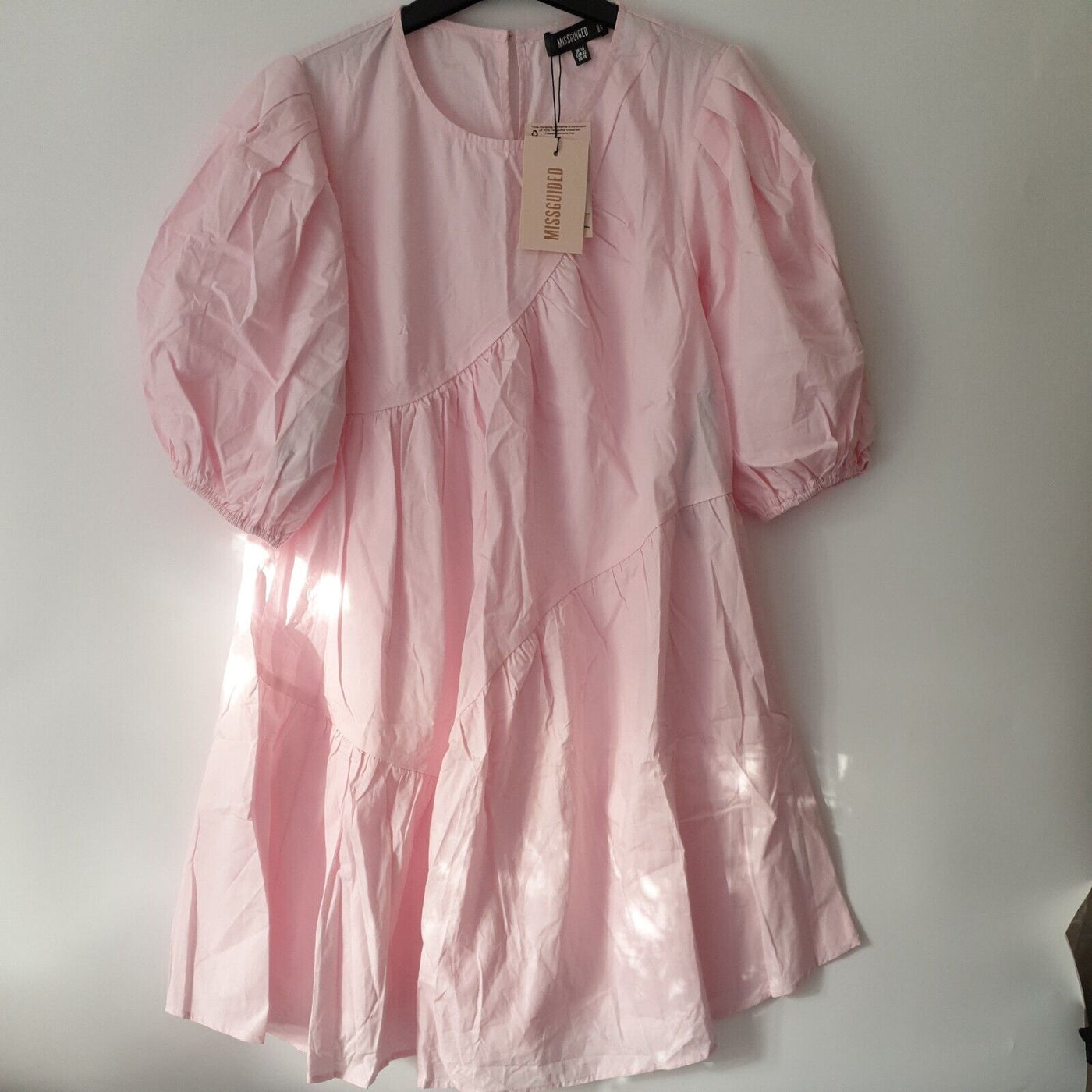 Missguided Curve Frill Smock Dress Uk14****Ref V40