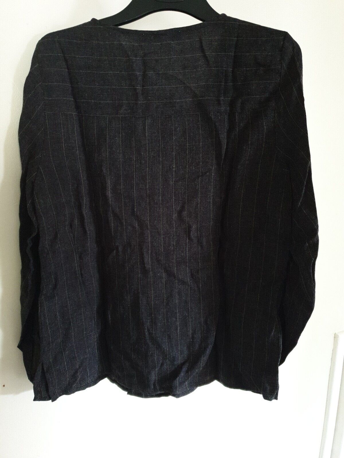 Mng Navy Striped Blouse Size XS Ref Y24